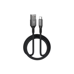 cable trenzado usb a a usb c klip xtreme powergo 050 (1 metro / 30w)