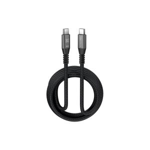 cable usb c a usb c klip xtreme powergo 550 (kac 550 10ft) 100w pd (3 metros)