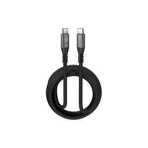 cable usb c a usb c 3.2 klip xtreme powergo 750 (3 metros / 4k / 100w / 20gbps)