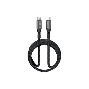 cable usb c a usb c 3.2 klip xtreme powergo 750 (1.8 metros / 4k / 100w / 20gbps)