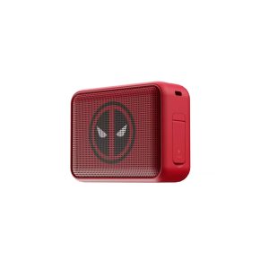 parlante portátil klip xtreme nitro bluetooth tws ipx7 marvel deadpool