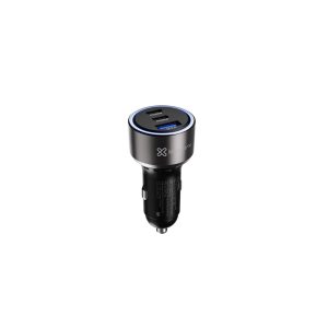 cargador de auto klip xtreme powergo kcc 060 con usb c pd (30w, carga rápida)