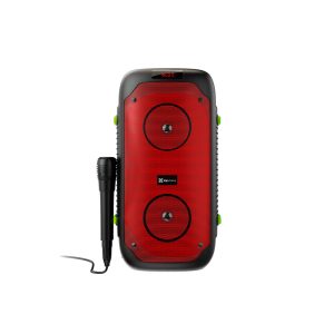 sistema de parlante klip xtreme boomfire kls 100 (1200w, led flameante, tws)