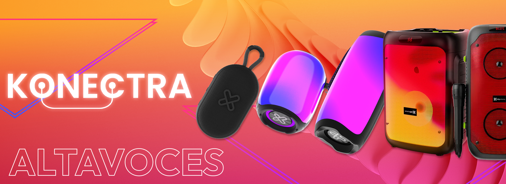 konectra altavoces