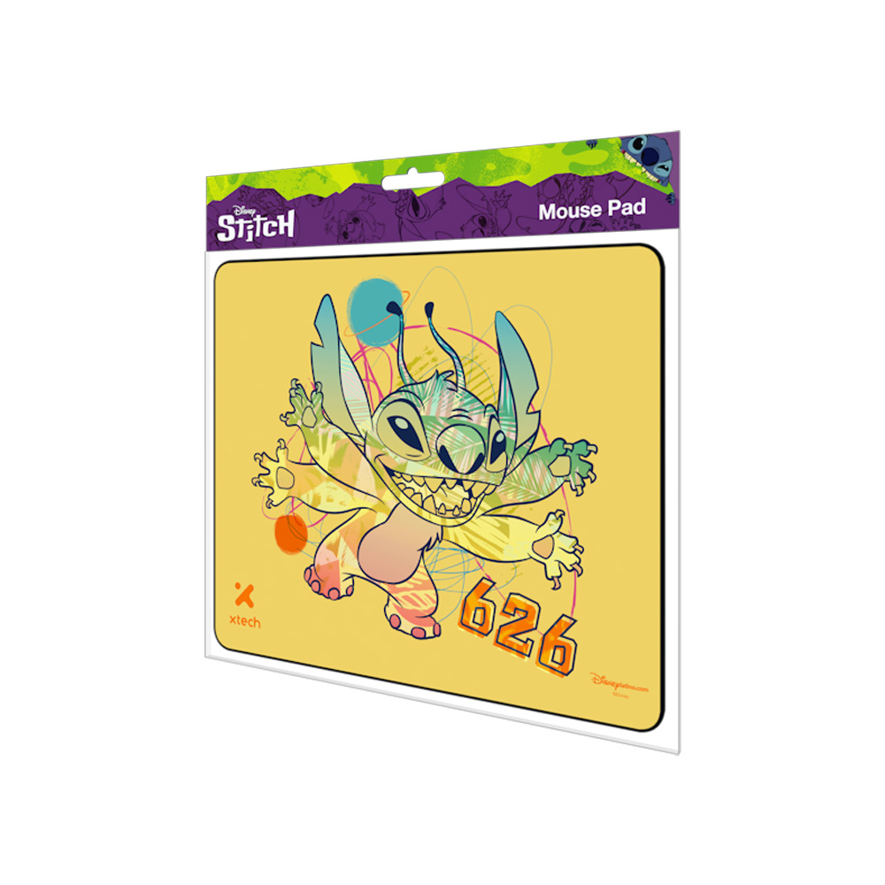 mouse pad xtech disney stitch amarillo mouse pad xtech disney stitch amarillo