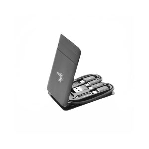 estuche multifuncional portátil xtech xtc 570 para almacenamiento con cable tipo c