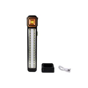 lámpara de emergencia solar led de 45w con 5 modos de iluminación y carga usb