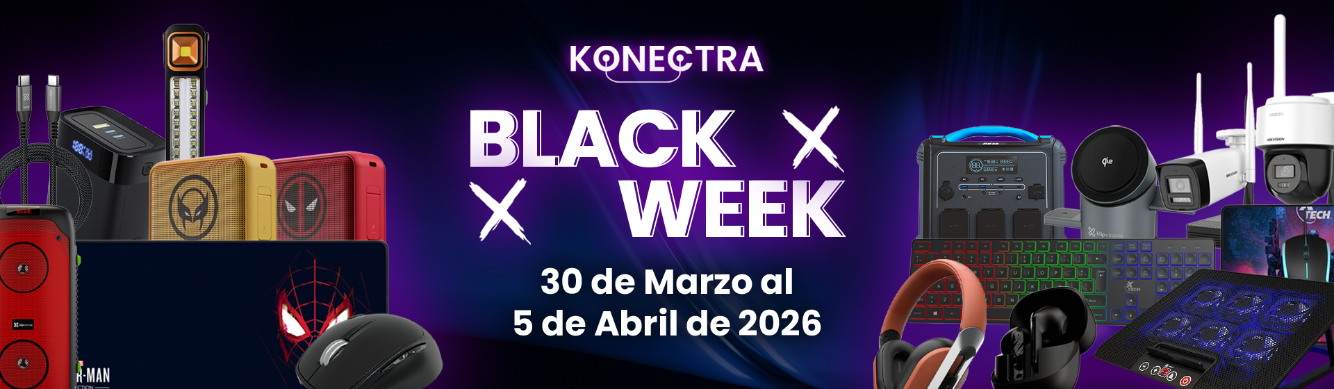 banner black week