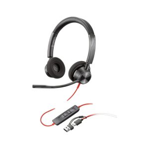 poly headphones poly bw 3320 stereo m usb c hs +usb c/a