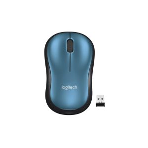 logitech mouse inalambrico m185 azul
