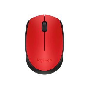 logitech mouse logitech mouse inalambrico m170 rojo