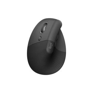 logitech mouse inalambrico lift vertical zurdo grafito