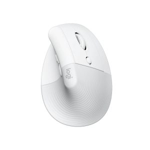 logitech mouse inalambrico lift vertical blanco