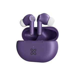 klip xtreme audifonos tws buds fi purpura kte 015pr