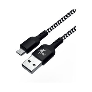 xtech cable xtech usb 2.0 a m to micro usb b m braided cab
