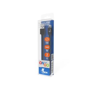 xtech cable xtech otg micro usb cable/usb2.0 /3ft bag of 1