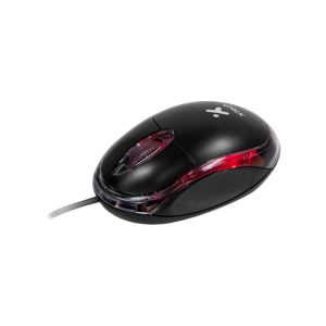 xtech mouse optico 3 botones usb negro rojo