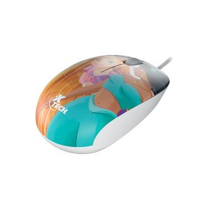 xtech mouse xtech disney princess wired mouse 1200dpi xtm 