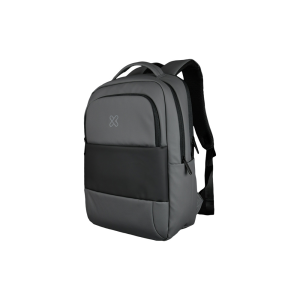 mochila para laptop klip xtreme execback 15.6" gris oscuro repelente al agua (knb 896gr)
